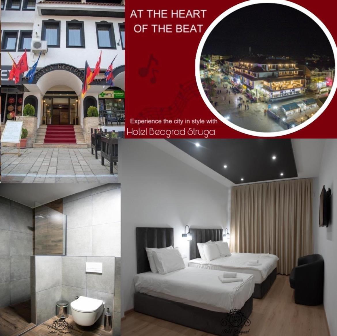 Hotel Beograd Struga Exteriör bild